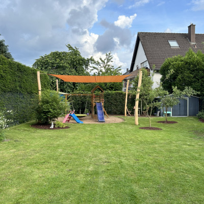Ein Teil des Gartens